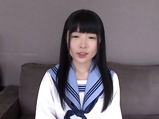 Nagomi In Uniform Beautiful Young Lady Part 1